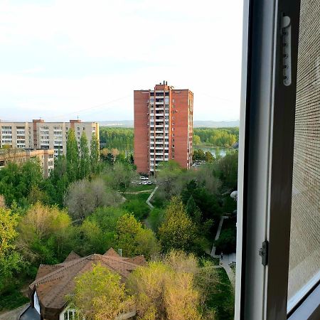 Apartment На Стрелке С Красивым Видом На Иртыш Öskemen Bagian luar foto